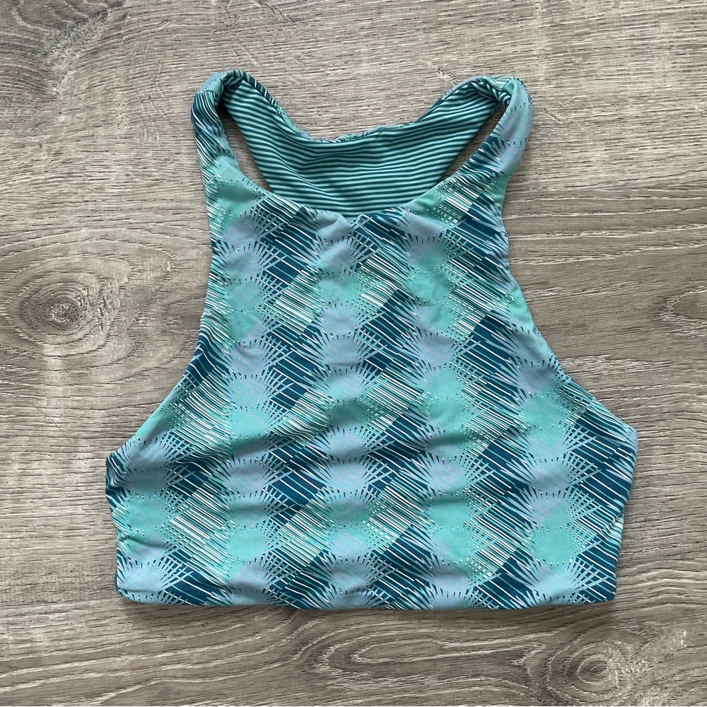 Sporty REI reversible swim top
